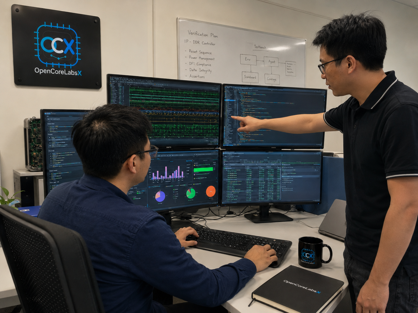 Brian Bui leading verification review