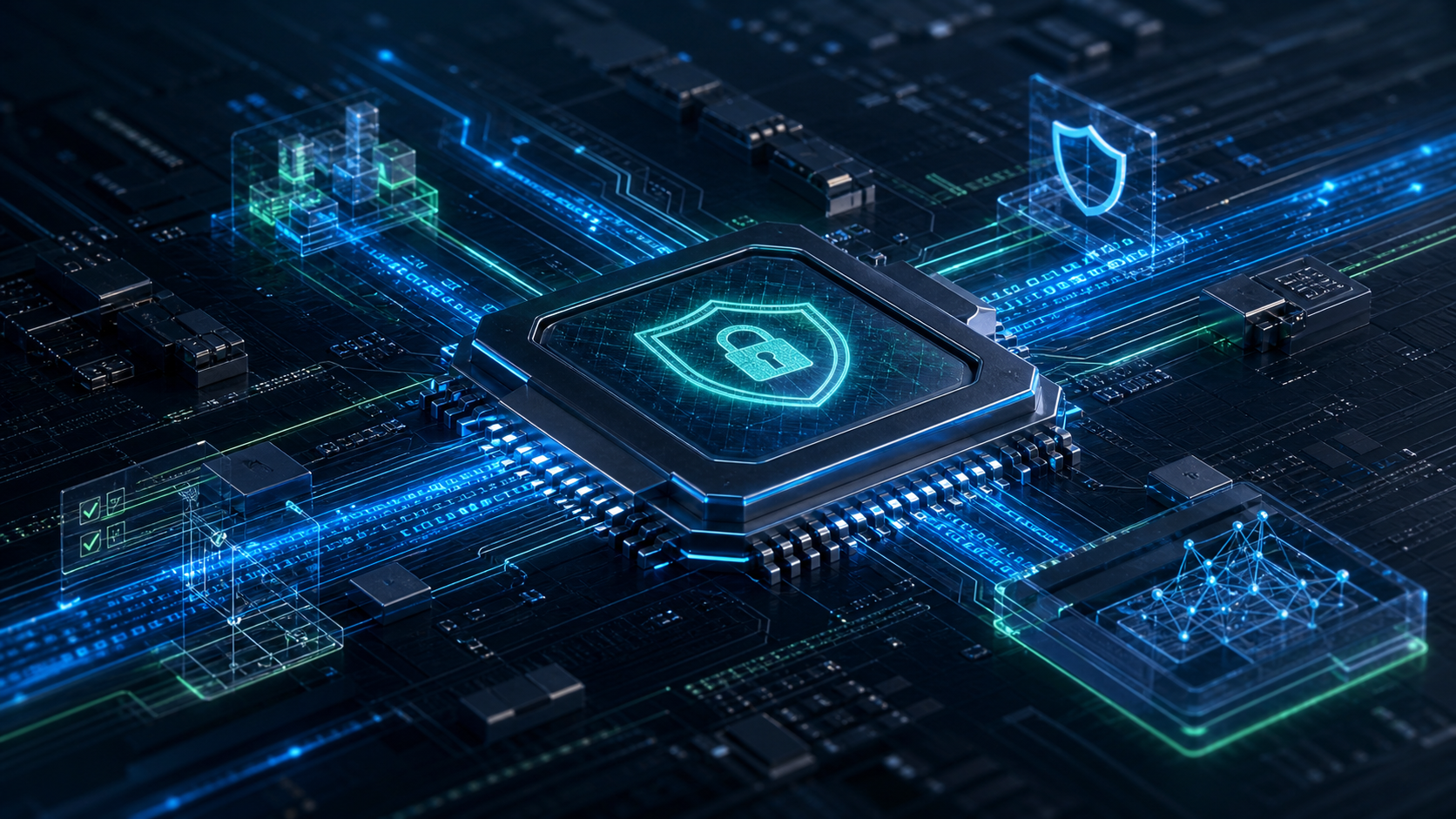 AXI QSPI Controller security and interface IP visualization