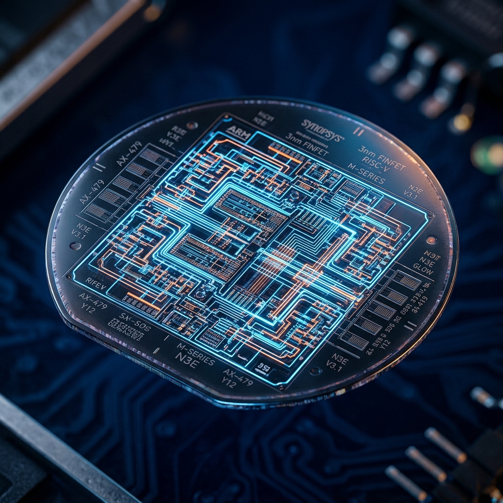 OpenCoreLabsX silicon wafer visualization